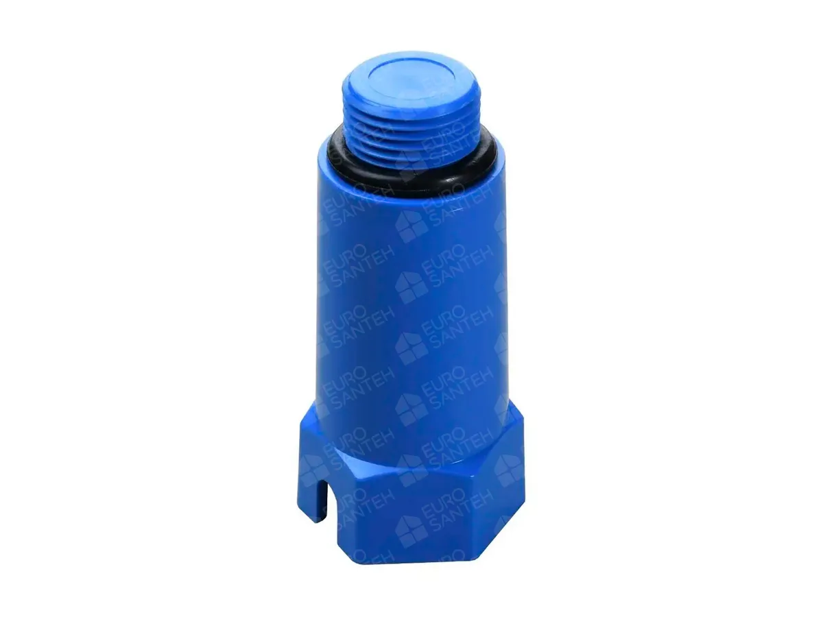 Polypropylene plug blue