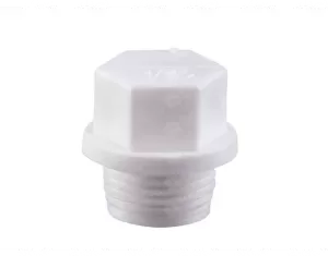 Threaded polypropylene plug (PPR) M d.1