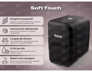 Filtru cu osmoza inversa pentru apa potabila Suzuki Soft Touch pump control