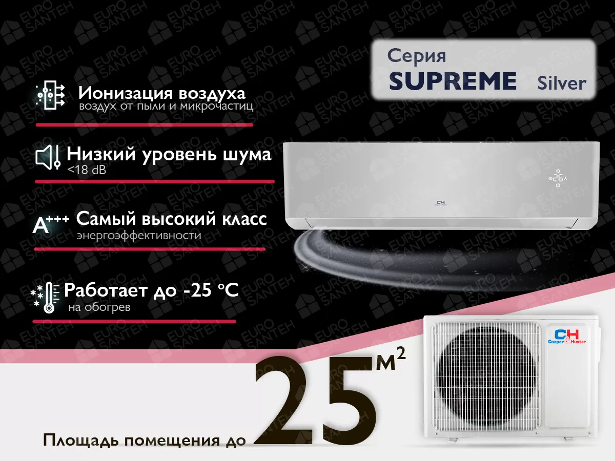 Кондиционер Сooper Hunter Supreme Inverter CH-S09FTXAM2S-SC