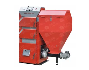 Cazan pe combustibil solid cu incarcare automata STALMARK PID VEGAS 50 kW