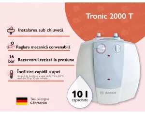 Electric boiler BOSCH  TR 2000T 10 T (top connection)
