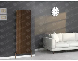 Calorifer decorativ  LOJIMAX colecția KALSEDON DOUBLE 1800x470 mm, BRONZE SATIN