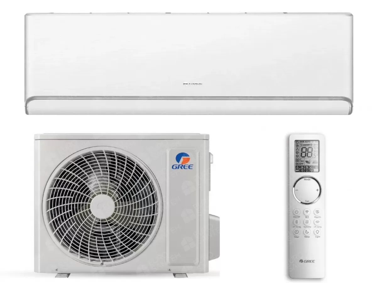 Кондиционер Gree AIRY Inverter R32 GWH18AVDXE-K6DNA1A/I 18000 BTU 