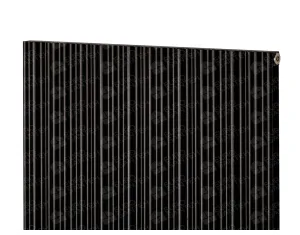 Calorifer decorativ LOJIMAX, colectie BAMBOO DOUBLE negru mat