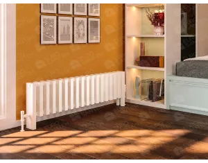 FLOOR STANDING ALUMINUM RADIATOR LAPIS LUX inaltimea 2000 mm. latimea 1001 mm. negru mat