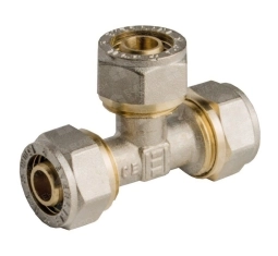 Тройник для металлопласта d26 х d16 х d20 мм