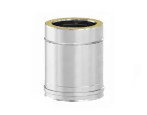 Insulated chimney pipe 250 mm SOLINOX Ø130–180 (inox 316L/304)