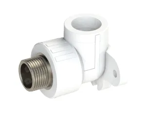 Полипропиленовый угол (PPR) с опорой M d.25x1/2 