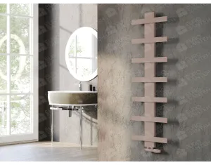 Uscător de prosoape de design LOJIMAX colecția ALBATROS STYLE 940x450 mm, KIWI