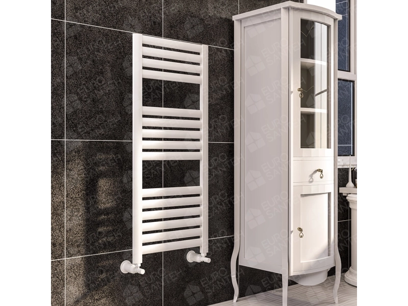 Design heated towel rail LOJIMAX, collection POYRAZ 500 mm. 1700 mm.