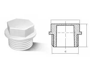 Dop de proba din polipropilena (PPR) M d.3/4 