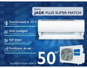 Conditioner HAIER JADE Plus DC Inverter Super Match AS50S2SJ1FA-3-1U50JECFRA-4