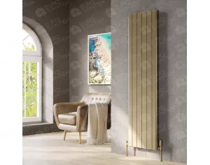 Designer radiator LOJIMAX, collection  NIORA height 700 mm. width 804 mm. white mat