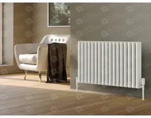 Calorifer decorativ LOJIMAX colecția RETRO 300x1720 mm, Alb