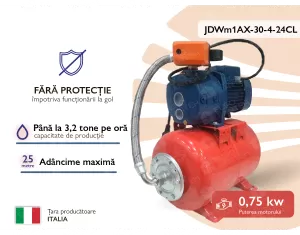 Hydrophore Pedrollo JDWm1AX-30-4-24CL without protection