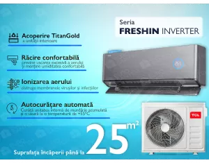Conditioner TCL FRESHIN Inverter R32 TAC-09 CHSD / FAI 9000 BTU