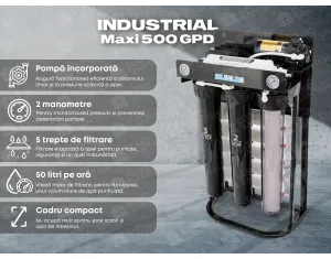 High Performance Reverse Osmosis System Suzuki INDUSTRIAL Maxi 500 GPD