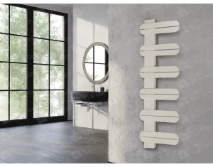 LOJIMAX designer towel warmers, LINEA collection, Lemon gloss