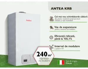 Cazan pe gaz în condensare FONDITAL ANTEA KRB 24 kW