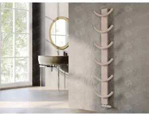 LOJIMAX designer towel warmers, OXY collection, Kiwi mat