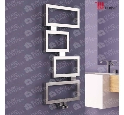 Дизайнерский полотенцесушитель из нержавейки Carisa CLASH