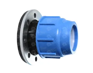 Adaptor compresiune cu flansa PN 6 bar, d. 90 x 3" (flanșă 8 găuri) 