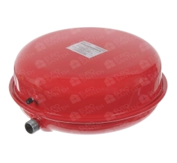 Flat expansion vessel for 6 L heating system