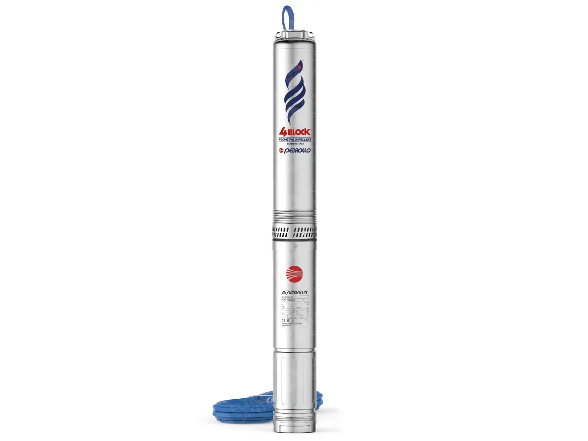 Pompa submersibila Pedrollo 4BLOCKm2-13 pina la 97 m, 1,1 kW