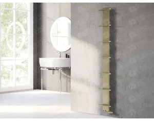 LOJIMAX designer towel warmers, CARETTA collection,  MY-512 gloss