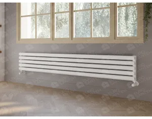 ALUMINUM HORIZONTAL RADIATOR CITRINE HRZ высота 900 мм. ширина 325 мм. белый мат