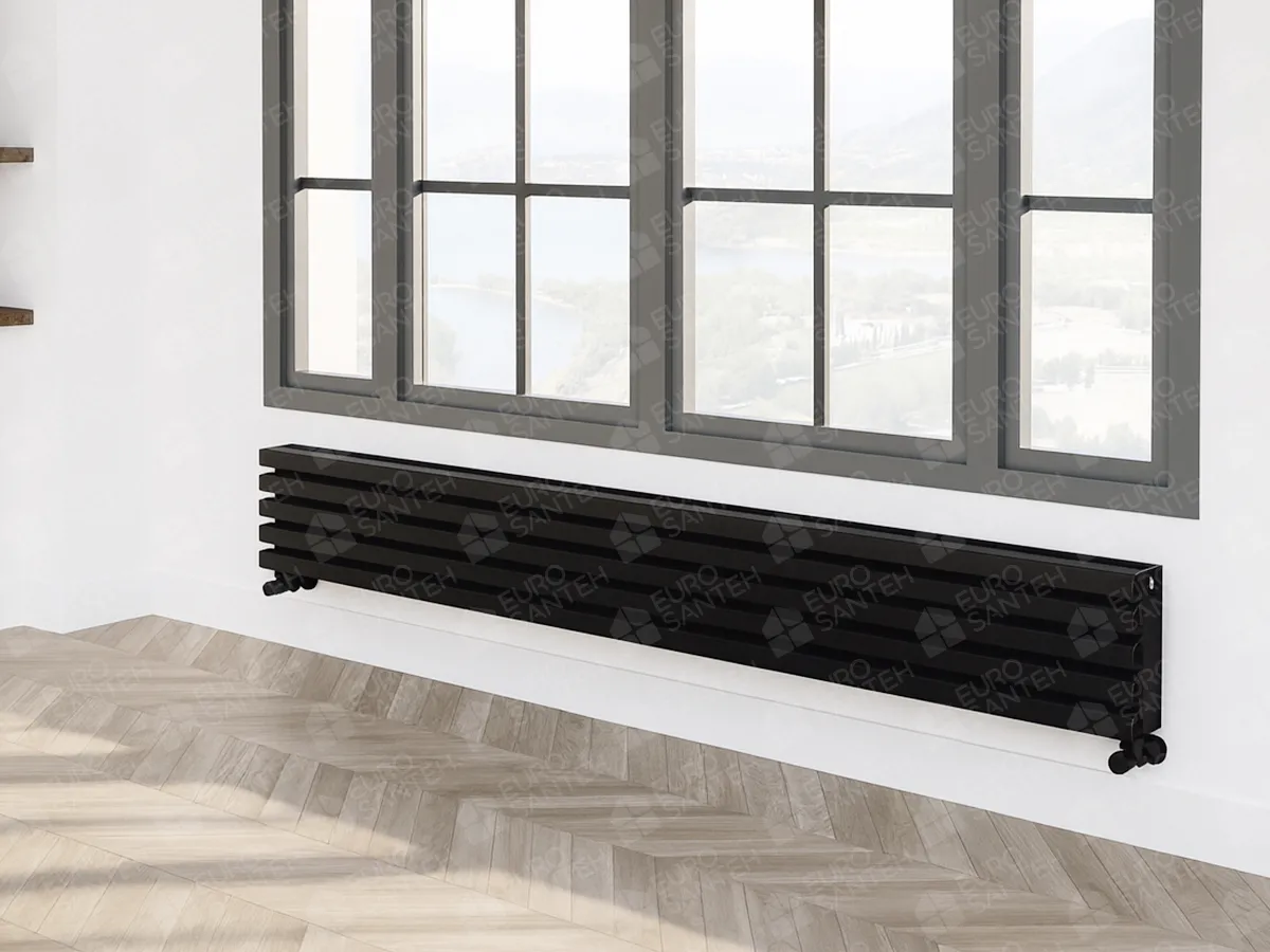 Designer radiators LOJIMAX, collection LAPIS HRZ, white matte