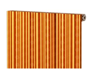 Calorifer decorativ LOJIMAX, colectie BAMBOO Copper Matt Anodising