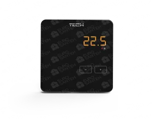 Room thermostat Tech ST-R-9Z black