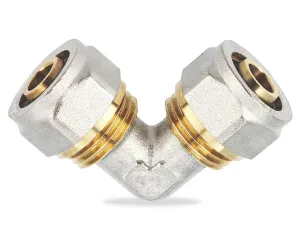 Cot conector pentru teava multistrat PEX-AL-PEX 26 mm.x 26 mm. 
