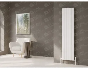 Designer radiator LOJIMAX DIAMOND collection 1600x496 mm, White