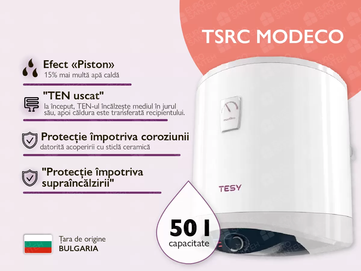 Boiler electric TESY GCV 50 47C21 TSRC MODECO