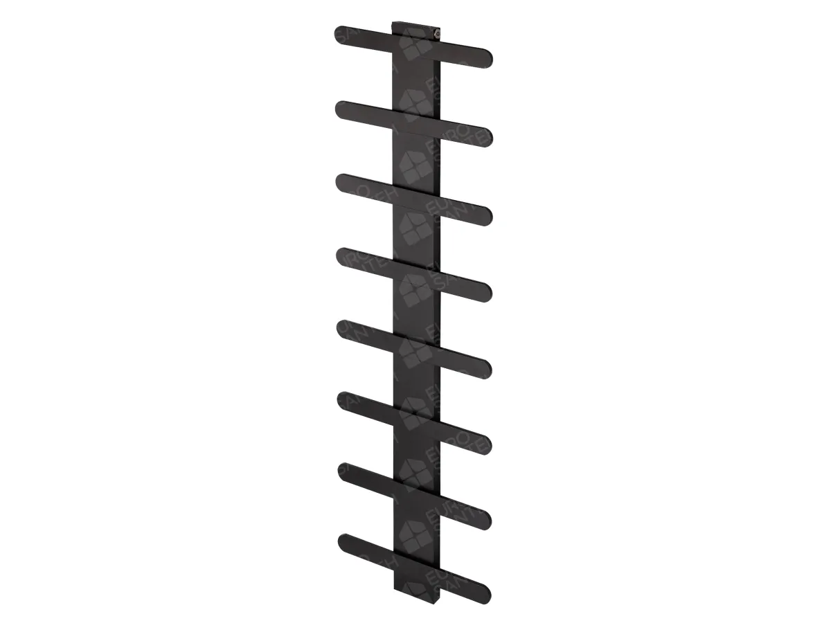 LOJIMAX designer towel warmer, BALLOSS STYLE collection, left view