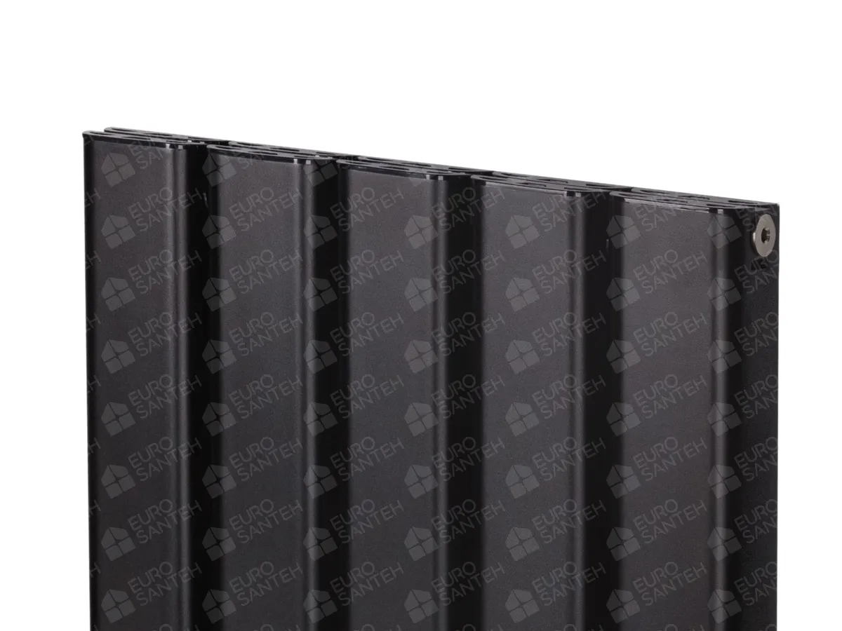 Designer radiator LOJIMAX DIAMOND DOUBLE, close-up view