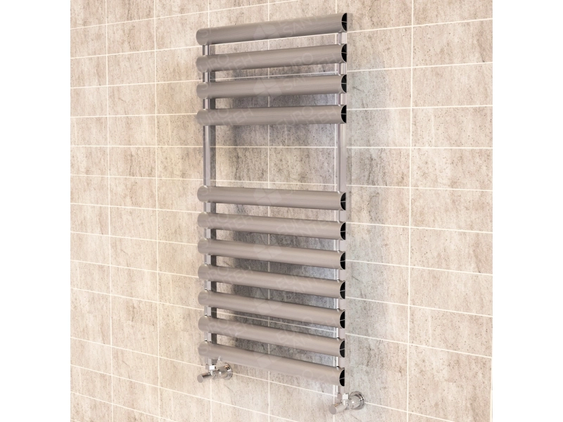 Design heated towel rail LOJIMAX, collection RUBY 600 mm. 560 mm.