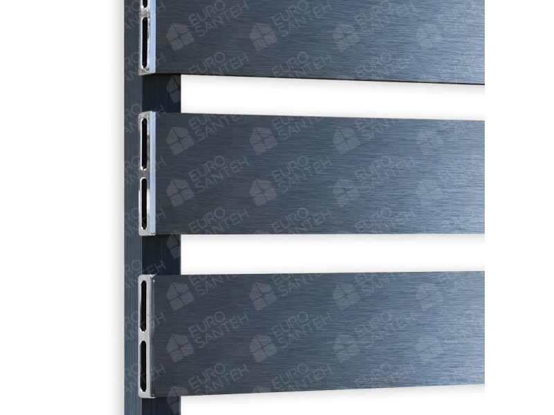 Design heated towel rail LOJIMAX, collection BENOIT 400 mm. 1700 mm.