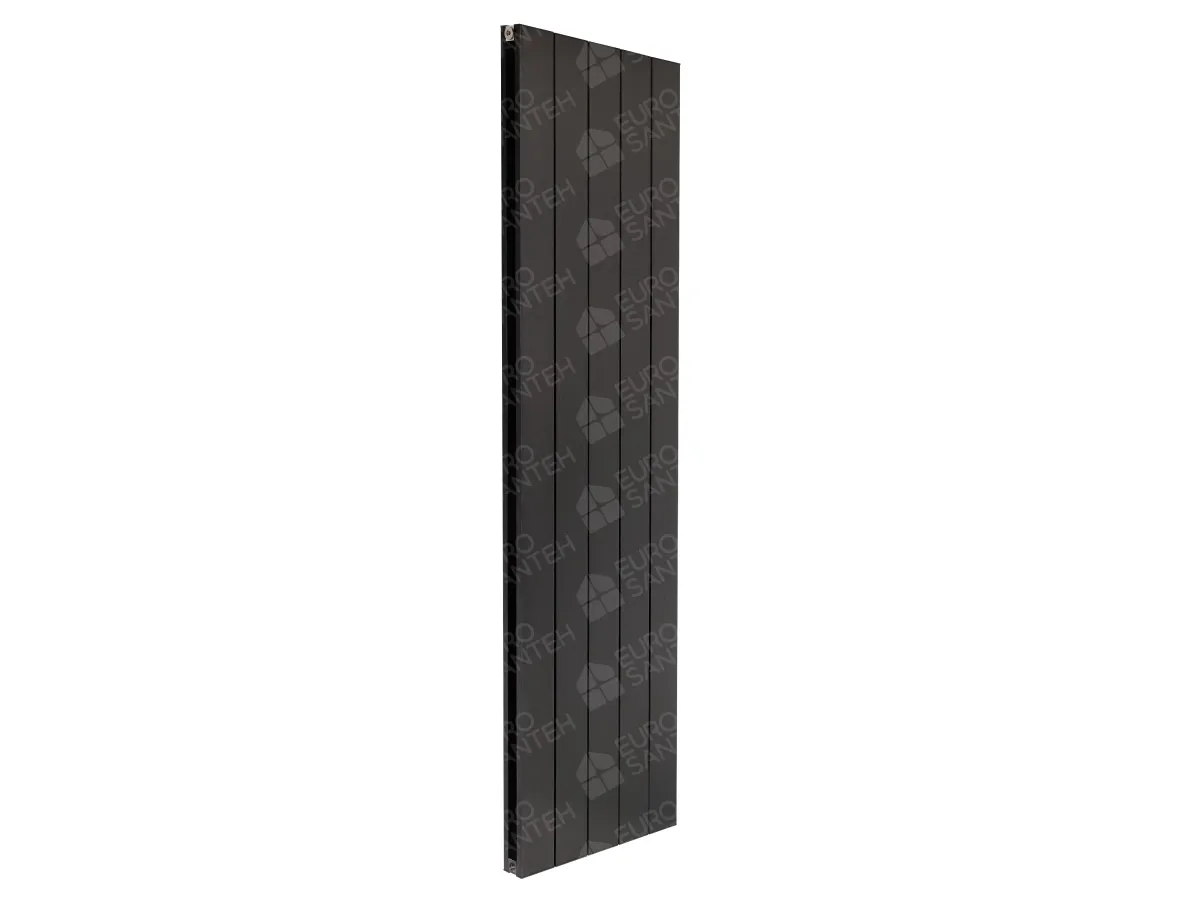 Radiator decorativ LOJIMAX KALSEDON DOUBLE, vedere din stânga