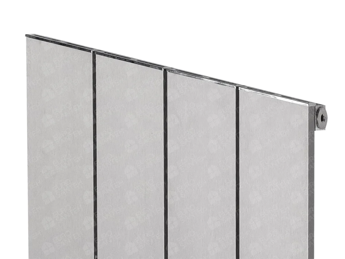Designer radiator LOJIMAX KALSEDON, close-up view