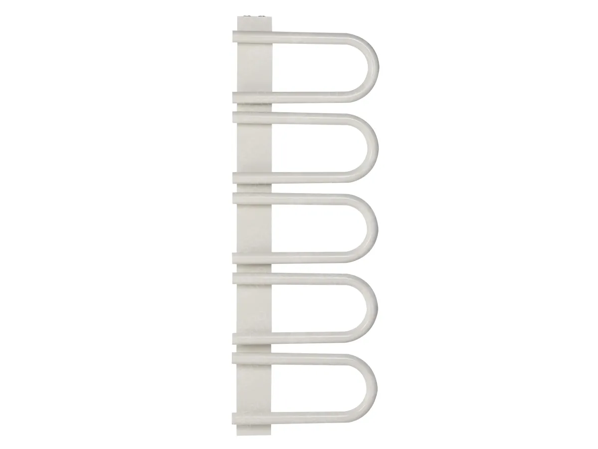 LOJIMAX designer towel warmer, PANA collection, front view 