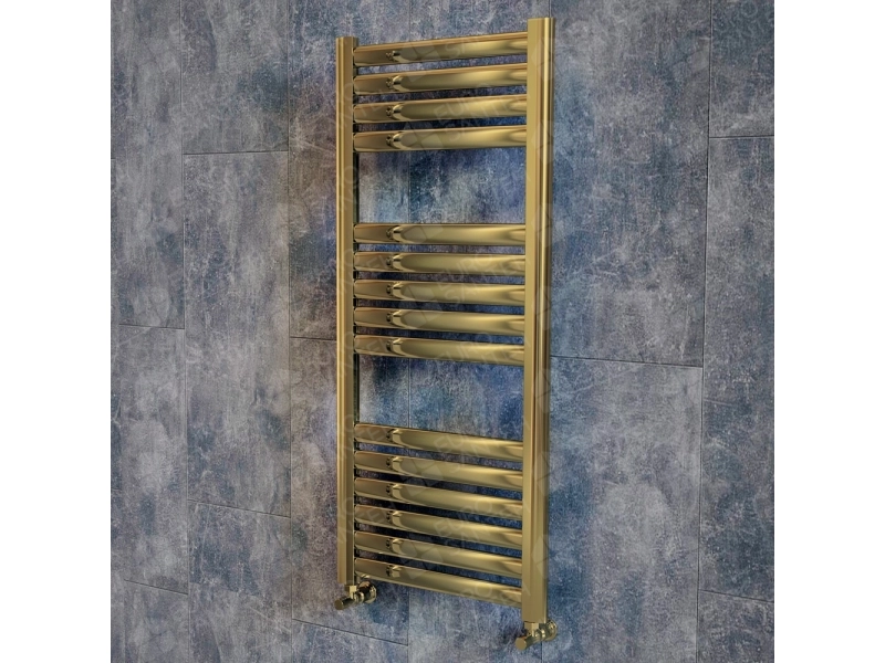 Design heated towel rail LOJIMAX, collection POYRAZ 400 mm. 1700 mm.