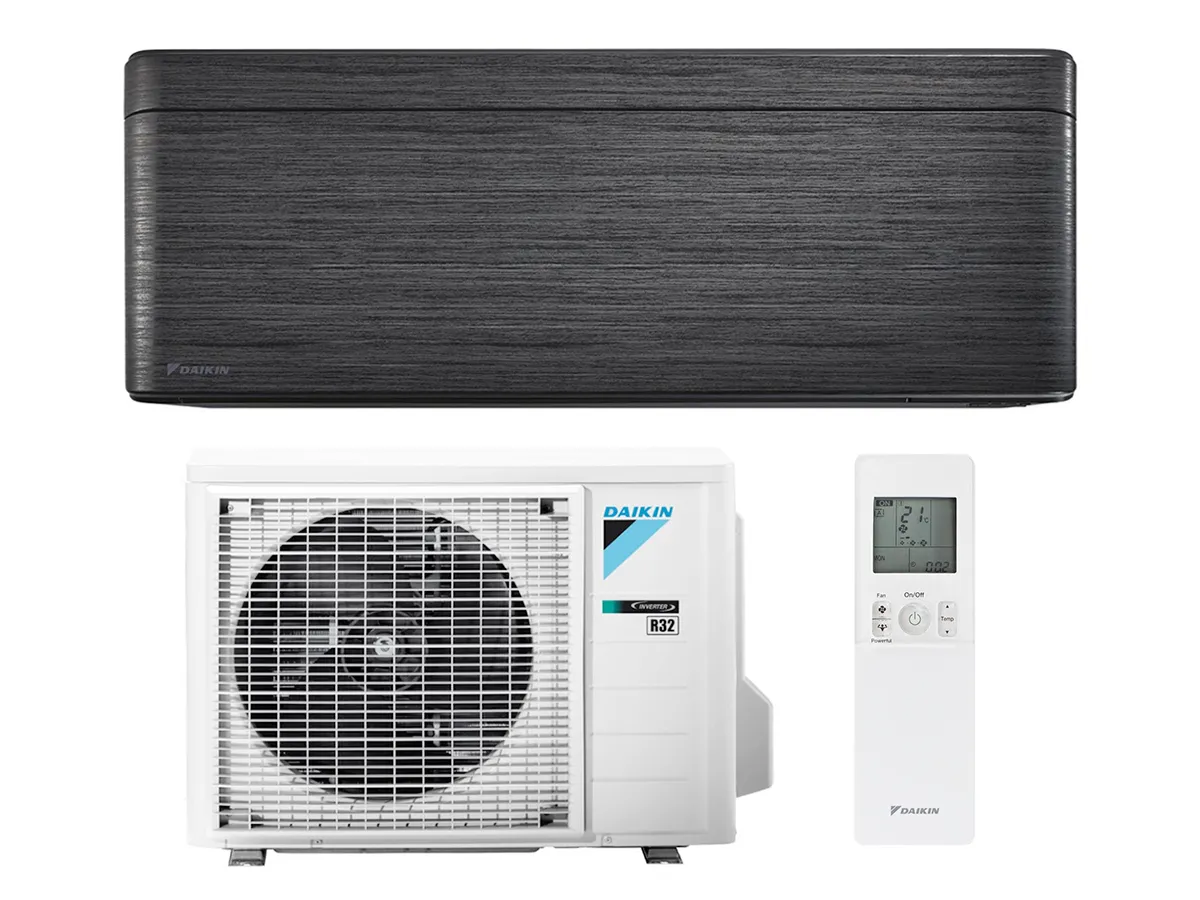 Внутренний и наружный блоки, пульт управления кондиционера DAIKIN Inverter R32 STYLISH