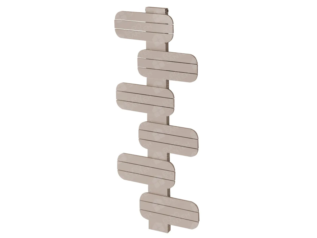 LOJIMAX designer towel warmer, BAMITO collection, left view