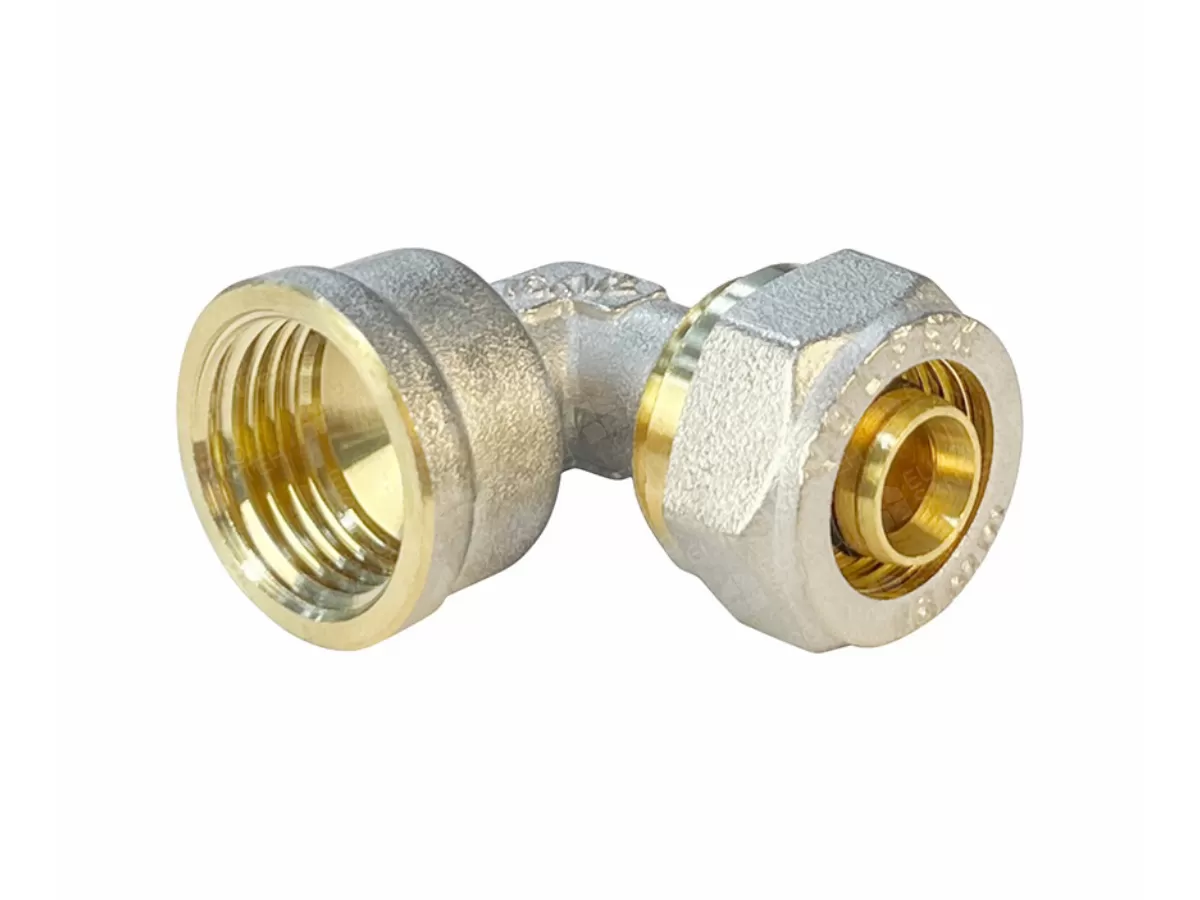 Cot conector pentru teava multistrat PEX-AL-PEX F 16 mm.x 1/2 