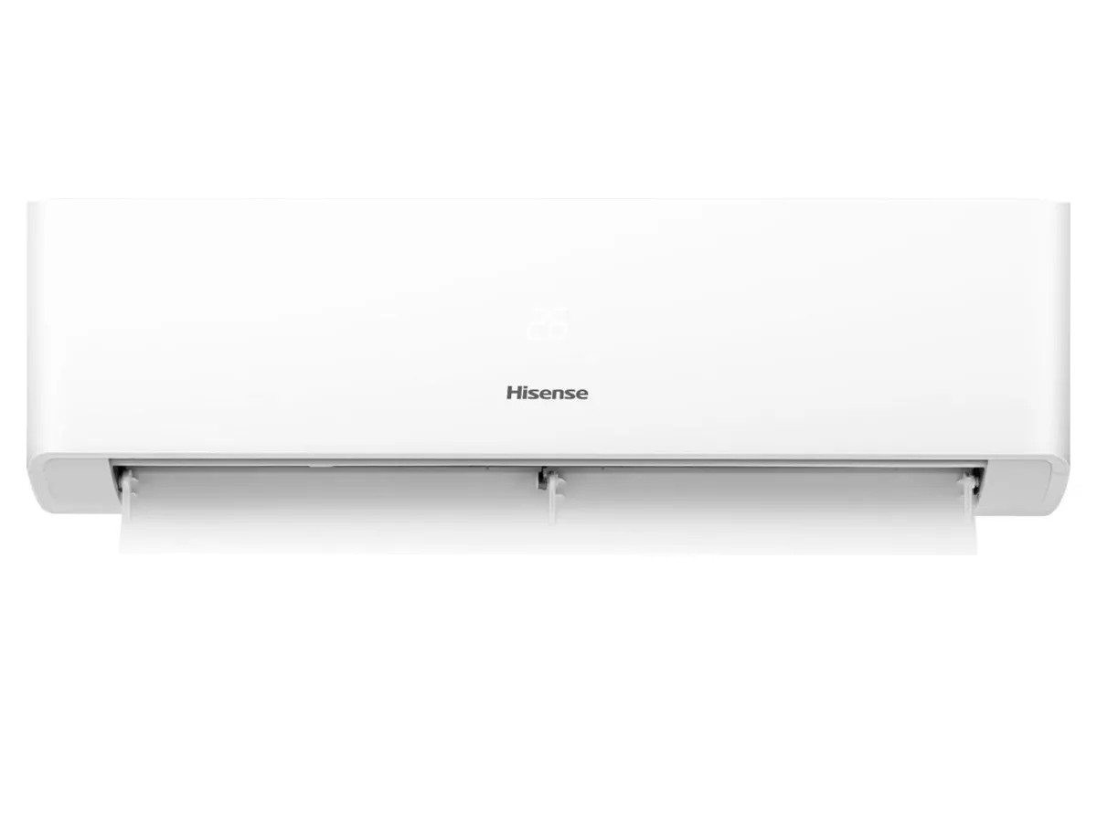 Внутренний блок Hisense Energy Inverter R32, вид спереди в рабочем виде