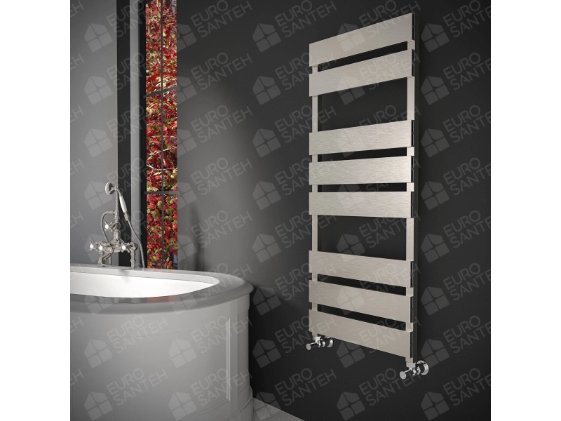 Design heated towel rail LOJIMAX, collection BENOIT 600 mm. 1100 mm.